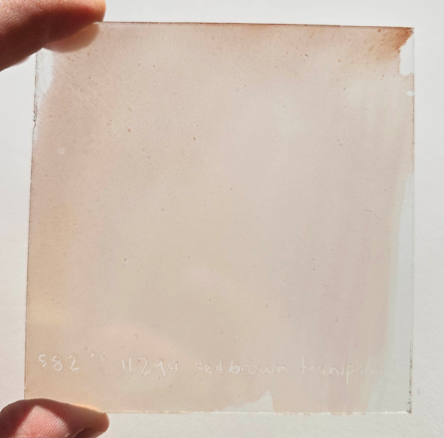 Reusche 1129A Red Brown Transparent