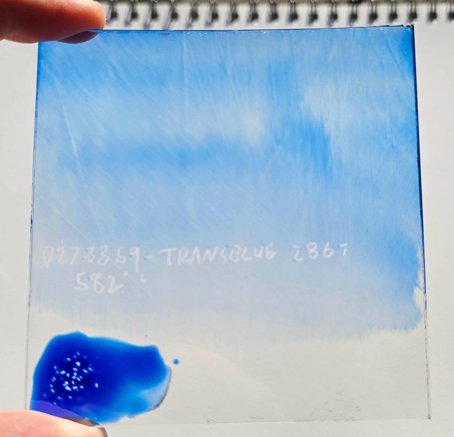 Reusche D273359 Transparent Blue (2867)