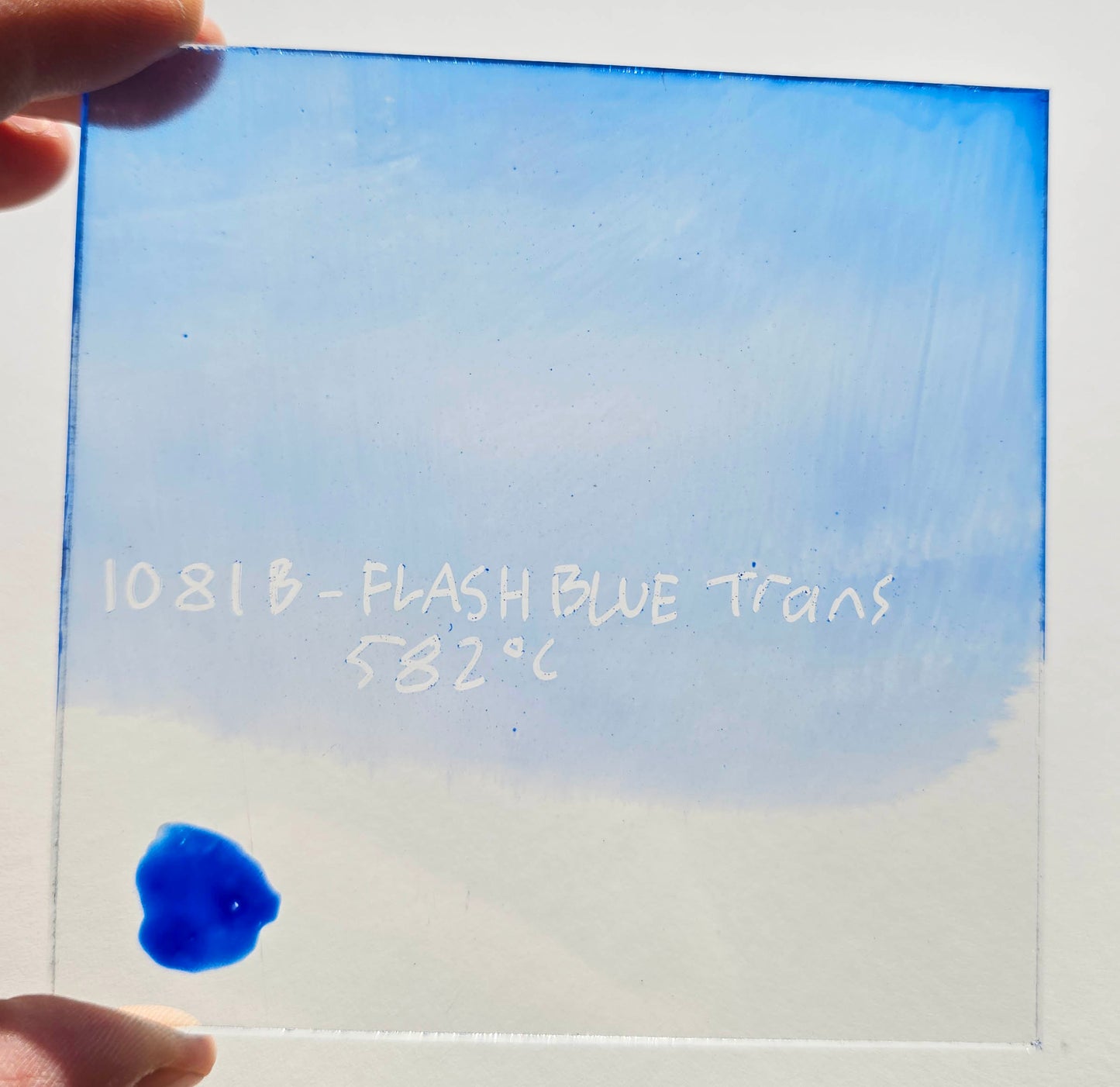 Reusche 1081B Flash Blue Transparent