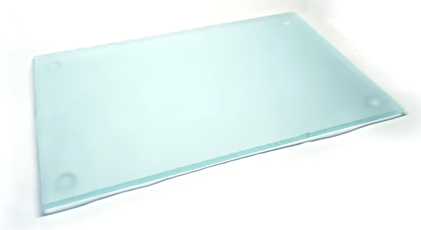 6mm Glass Sandblasted Palette